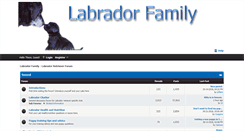 Desktop Screenshot of labradorfamily.com